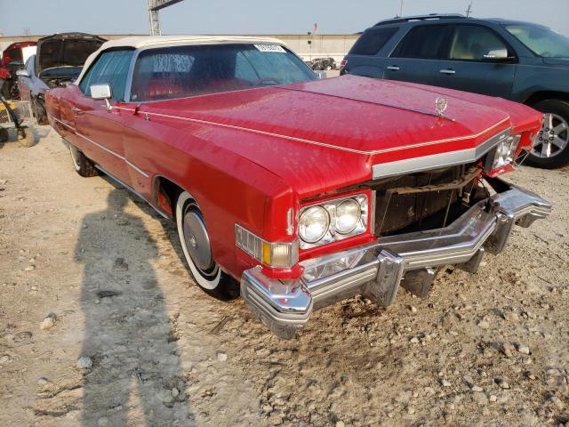 6L67S40424506 - 1974 CADILLAC ELDORADO RED photo 1