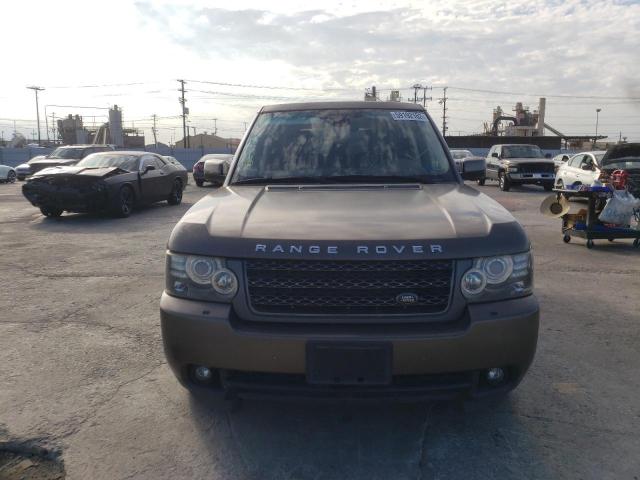 SALMF1D40BA333873 - 2011 LAND ROVER RANGE ROVE BROWN photo 9