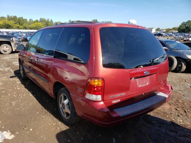 2FMDA51442BA91042 - 2002 FORD WINDSTAR L RED photo 3