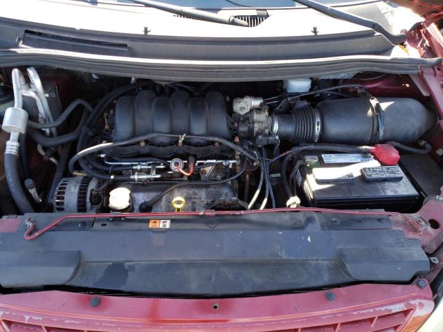 2FMDA51442BA91042 - 2002 FORD WINDSTAR L RED photo 7