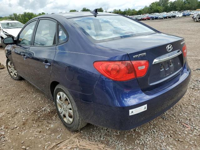 KMHDU4ADXAU908024 - 2010 HYUNDAI ELANTRA BL BLUE photo 3