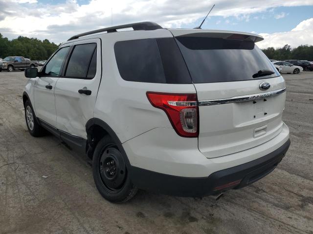 1FM5K8B85DGC30692 - 2013 FORD EXPLORER WHITE photo 3