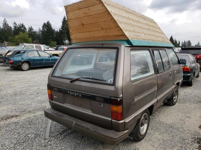 JT3YR26W8G5015637 - 1986 TOYOTA VAN WAGON BEIGE photo 4