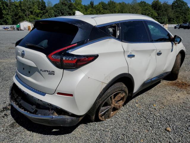 5N1AZ2DS8LN150197 - 2020 NISSAN MURANO PLA WHITE photo 4