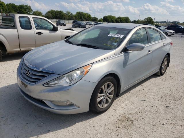 5NPEB4AC7DH731405 - 2013 HYUNDAI SONATA GLS BLUE photo 2