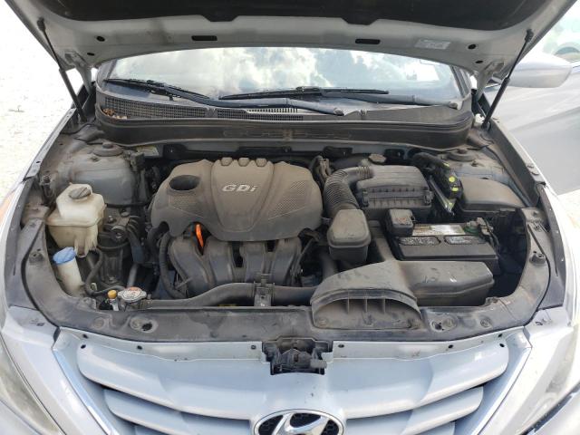 5NPEB4AC7DH731405 - 2013 HYUNDAI SONATA GLS BLUE photo 7