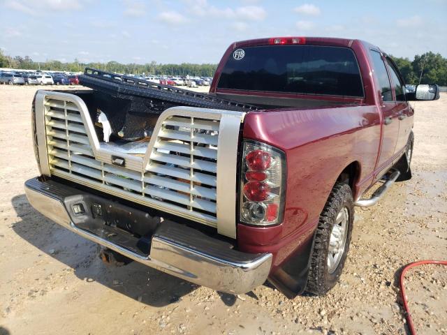 3D7KA28653G750865 - 2003 DODGE RAM 2500 S BURGUNDY photo 4