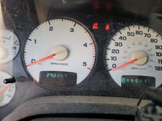 3D7KA28653G750865 - 2003 DODGE RAM 2500 S BURGUNDY photo 8