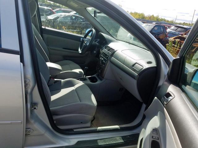 1G1AL55F087303104 - 2008 CHEVROLET COBALT LT SILVER photo 5