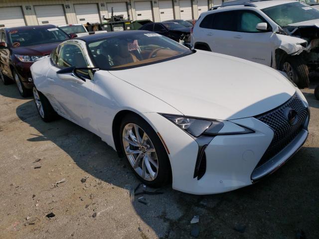 JTHHY5AY6JA000706 - 2018 LEXUS LC 500H WHITE photo 1