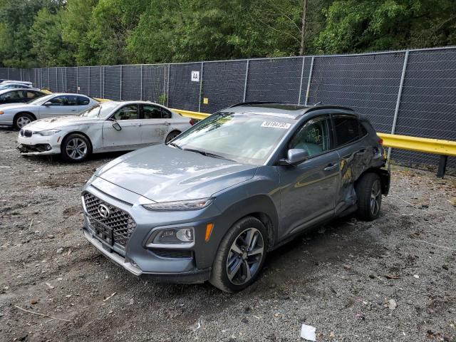 KM8K5CA56KU250176 - 2019 HYUNDAI KONA ULTIM GRAY photo 2