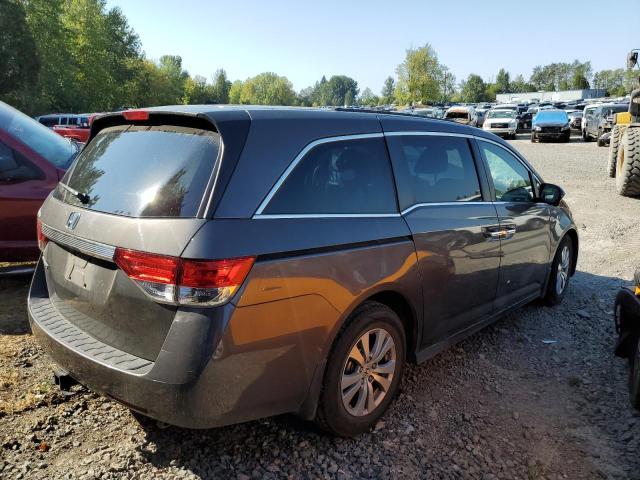 5FNRL5H64EB100759 - 2014 HONDA ODYSSEY EX GRAY photo 4