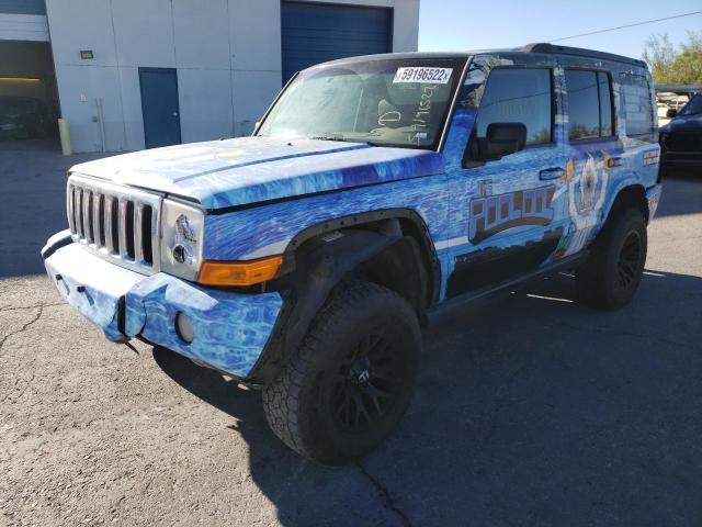 1J8HG48K47C601330 - 2007 JEEP COMMANDER 蓝色 照片 2