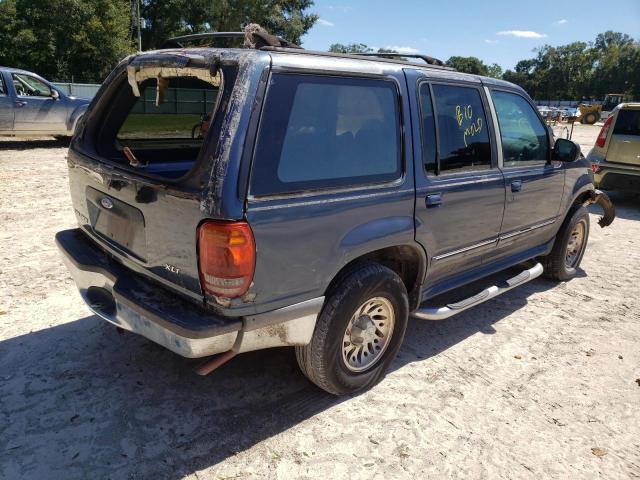 1FMZU32X2WZA60305 - 1998 FORD EXPLORER BLUE photo 4