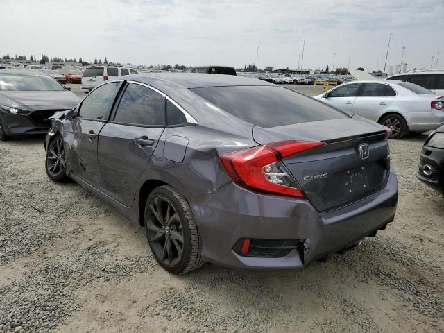 19XFC2F82LE214039 - 2020 HONDA CIVIC SPOR GRAY photo 3