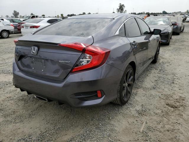 19XFC2F82LE214039 - 2020 HONDA CIVIC SPOR GRAY photo 4