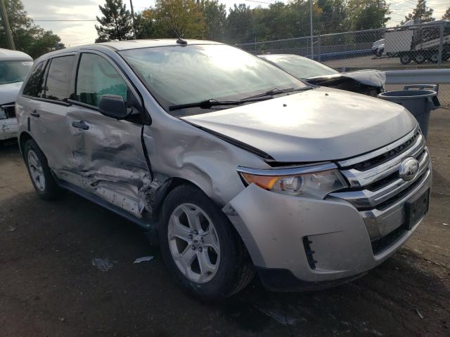 2FMDK3G98DBA87437 - 2013 FORD EDGE SILVER photo 1