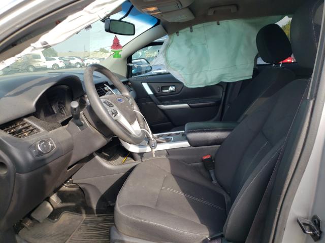 2FMDK3G98DBA87437 - 2013 FORD EDGE SILVER photo 5