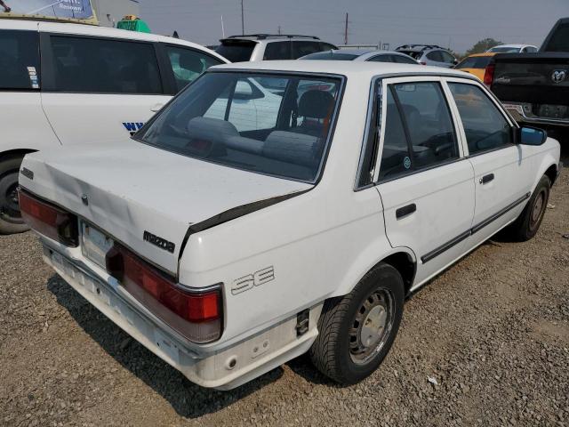 JM1BF2221J0206625 - 1988 MAZDA 323 WHITE photo 4