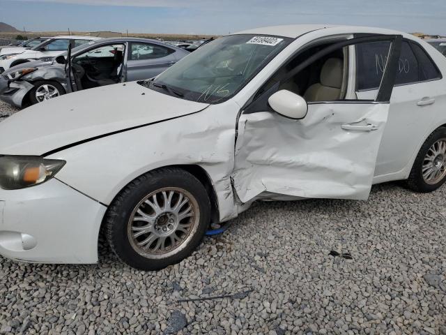 JF1GE61608H512642 - 2008 SUBARU IMPREZA 2. WHITE photo 9