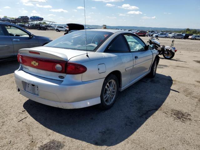 1G1JH12F447167830 - 2004 CHEVROLET CAVALIER L SILVER photo 4