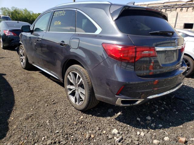 5J8YD4H90KL005395 - 2019 ACURA MDX ADVANC BLACK photo 3