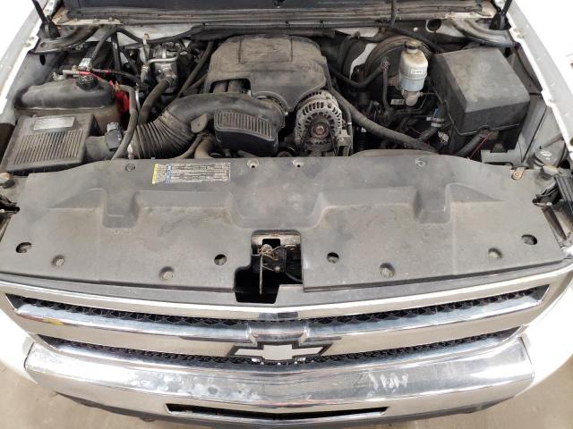 1GCSKSE32AZ278283 - 2010 CHEVROLET SILVERADO WHITE photo 7