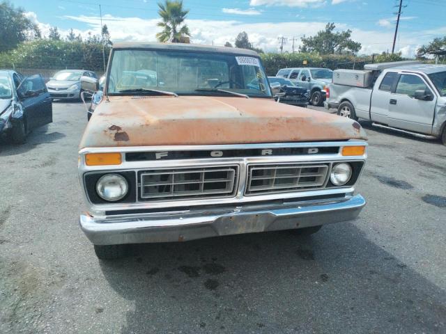 F10BRC04726 - 1976 FORD F 100 ORANGE photo 9