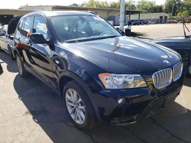 5UXWX9C51E0D36119 - 2014 BMW X3 XDRIVE BLACK photo 1