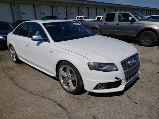 WAUKGAFL9AA065224 - 2010 AUDI S4 PRESTIG WHITE photo 1