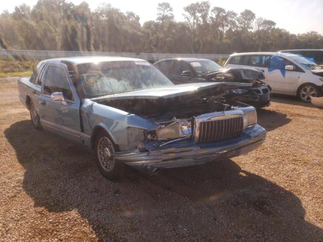 1LNLM82W3PY674233 - 1993 LINCOLN TOWN CAR S BLUE photo 1