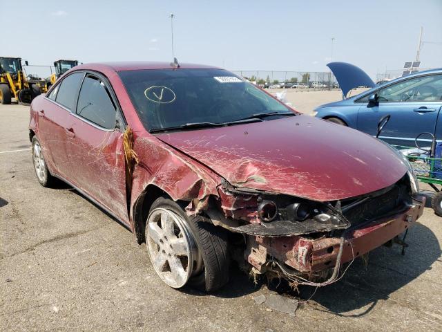 1G2ZH57N884253347 - 2008 PONTIAC G6 GT BURGUNDY photo 1