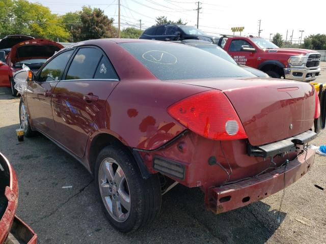 1G2ZH57N884253347 - 2008 PONTIAC G6 GT BURGUNDY photo 3