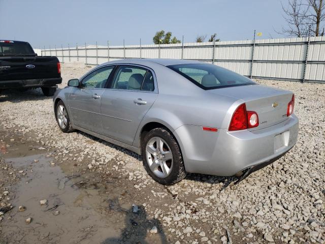 1G1ZA5EU8CF287174 - 2012 CHEVROLET MALIBU LS SILVER photo 3