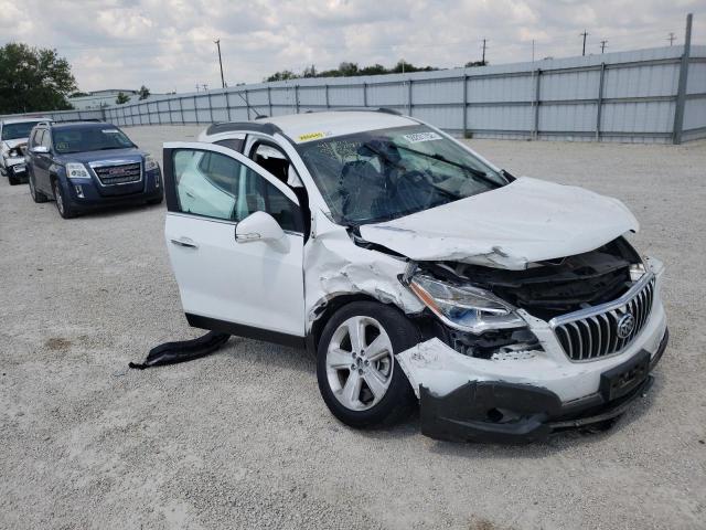 KL4CJASB9GB721196 - 2016 BUICK ENCORE WHITE photo 1