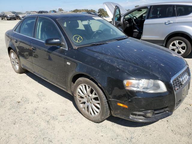 WAUAF78E58A166318 - 2008 AUDI A4 2.0T BLACK photo 1