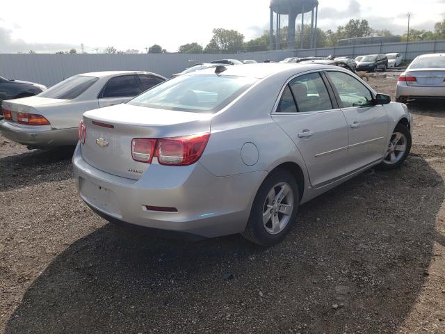 1G11B5SA9DF179703 - 2013 CHEVROLET MALIBU LS SILVER photo 4