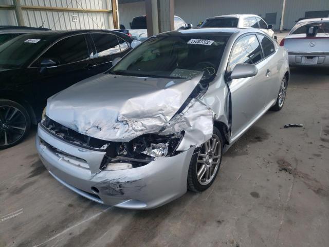 JTKDE177870205757 - 2007 TOYOTA SCION TC ვერცხლისფერი ფოტო 2