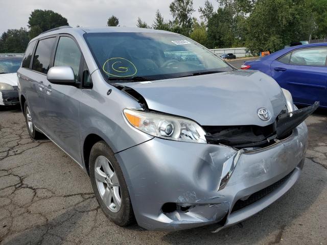 5TDKK3DC3ES473257 - 2014 TOYOTA SIENNA LE SILVER photo 1