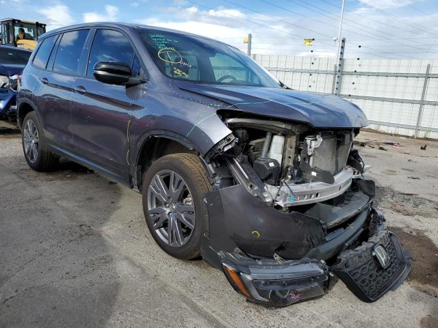 5FNYF8H57MB005221 - 2021 HONDA PASSPORT E 银色 照片 1