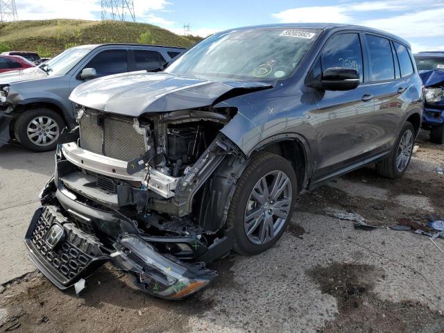 5FNYF8H57MB005221 - 2021 HONDA PASSPORT E 银色 照片 2