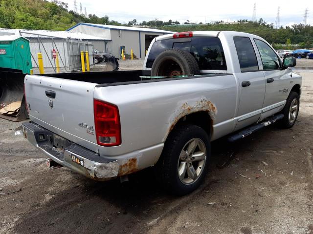 1D7HU18266S675809 - 2006 DODGE RAM 1500 S SILVER photo 4