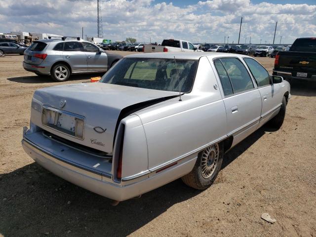 1G6KD52B3RU213672 - 1994 CADILLAC DEVILLE GRAY photo 4