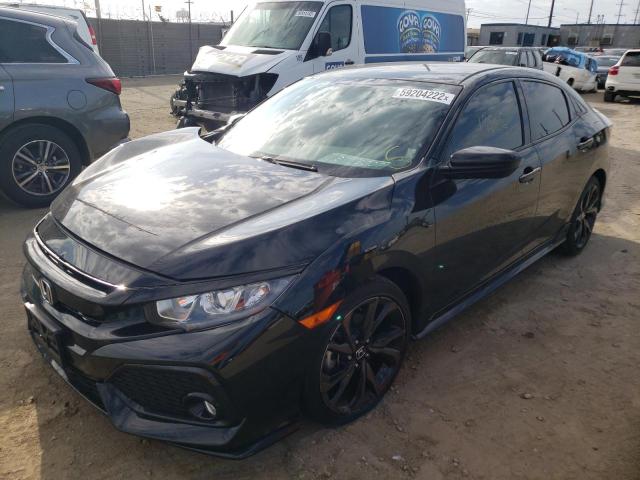 SHHFK7H41JU429086 - 2018 HONDA CIVIC SPOR BLACK photo 2