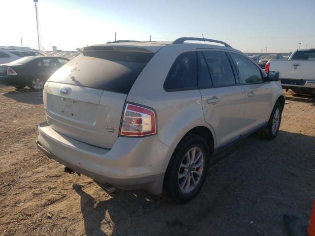 2FMDK48C47BA46257 - 2007 FORD EDGE BEIGE photo 4