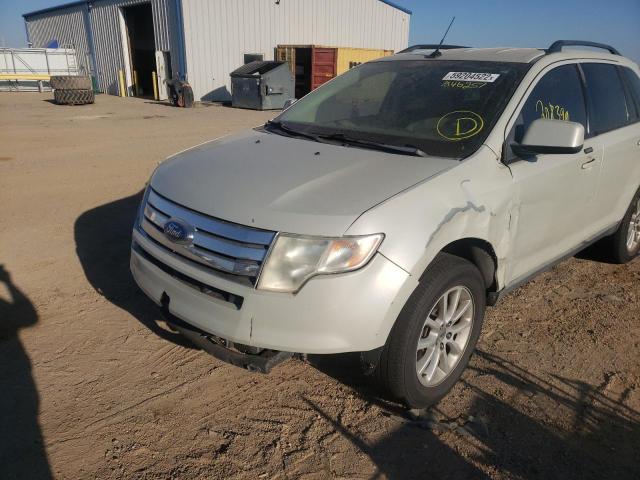 2FMDK48C47BA46257 - 2007 FORD EDGE BEIGE photo 9