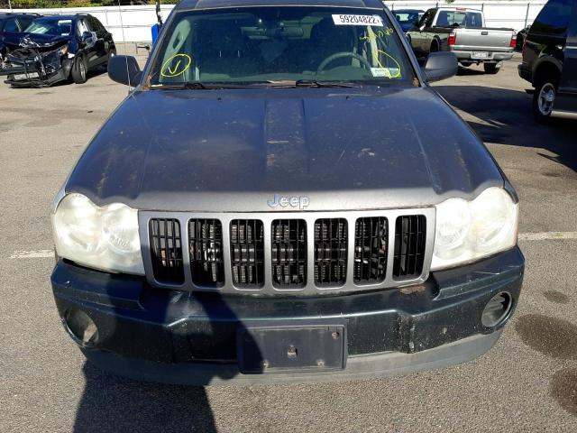 1J8GR48K07C581566 - 2007 JEEP GRAND CHER 灰色 照片 7