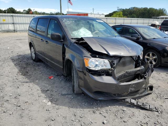 2C4RDGBG2JR161858 - 2018 DODGE GR CARAVAN CHARCOAL photo 1