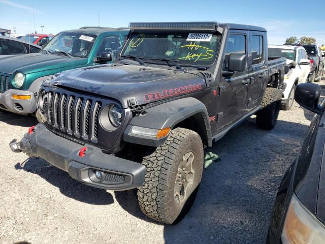 1C6JJTBG4LL194992 - 2020 JEEP GLADIATOR GRAY photo 2