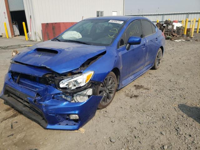 JF1VA1A60K9821857 - 2019 SUBARU WRX BLUE photo 2